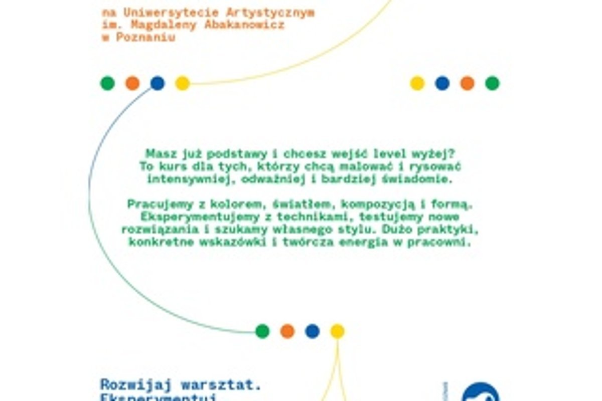 Zaawansowany kurs malarsko-rysunkowy dla dzieci i młodzieży z doświadczeniem artystycznym