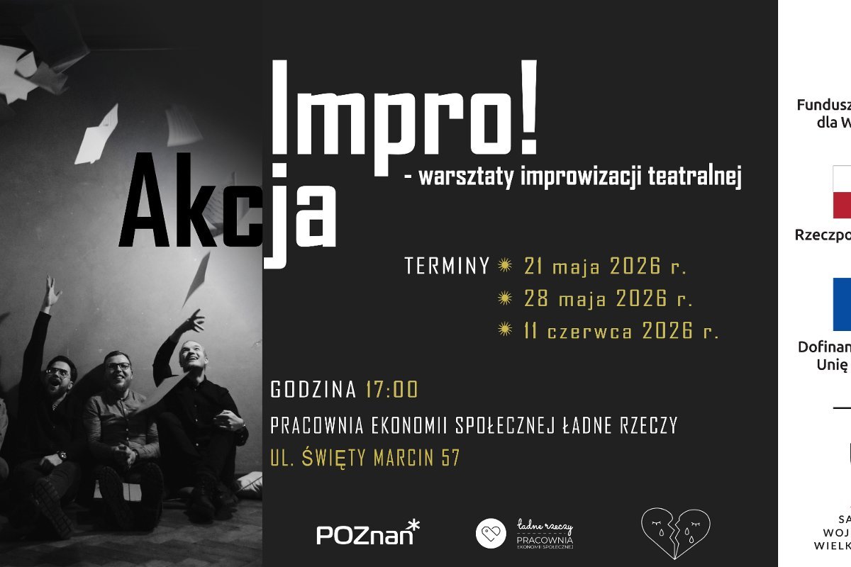 „Akcja Impro!” – warsztaty improwizacji teatralnej