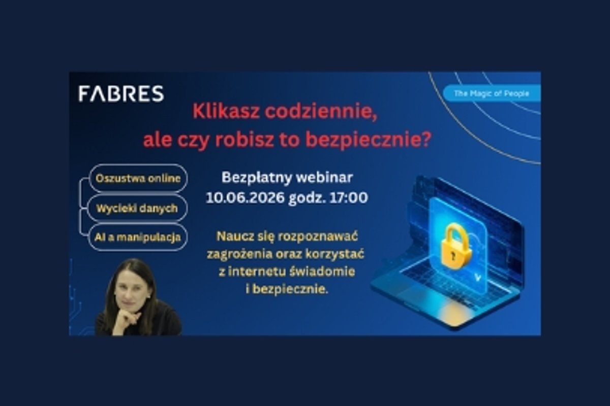 Bezpłatny webinar – cyberbezpieczeństwo