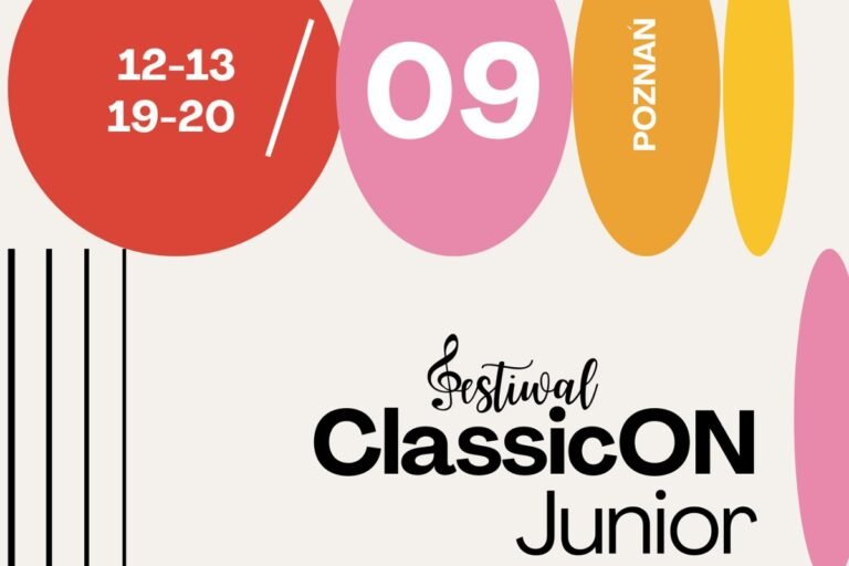 ClassicON Junior - nowy festiwal muzyki klasycznej dla dzieci i młodzieży