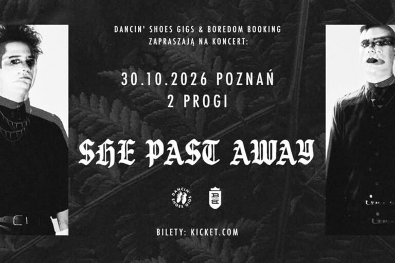 Koncert zespołów She Past Away i Shadows Hold