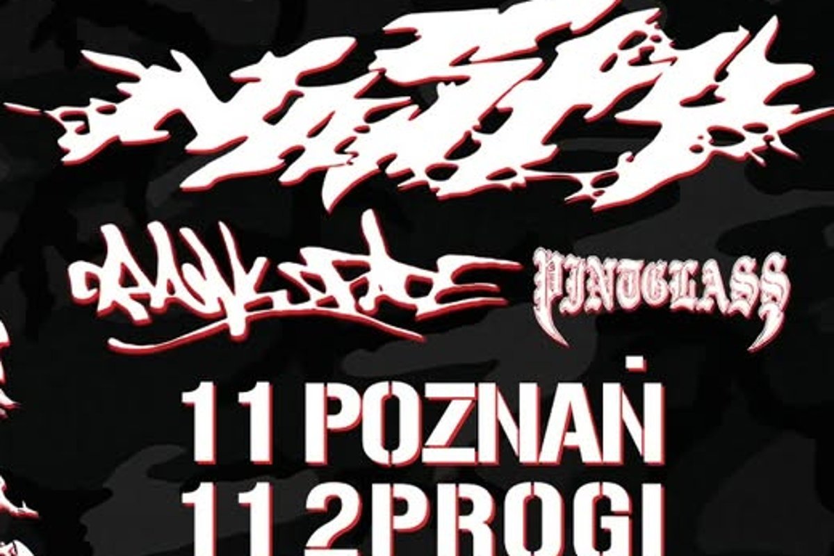 Koncert zespołu Nasty + special guest Crawlspace oraz Pintglass