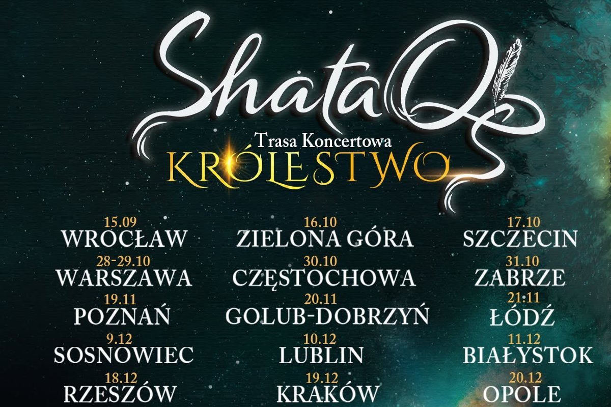 ShataQS – trasa koncertowa promująca nowy album Królestwo