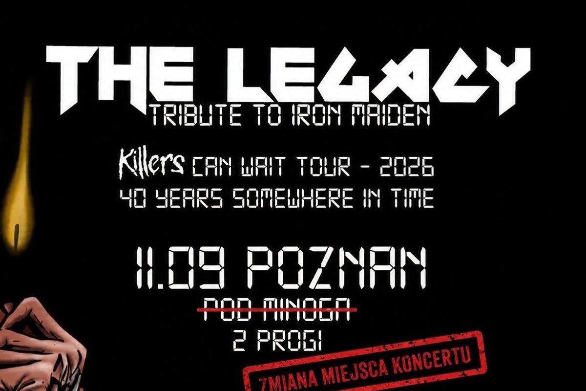 Koncert The Legacy – tribute to Iron Maiden