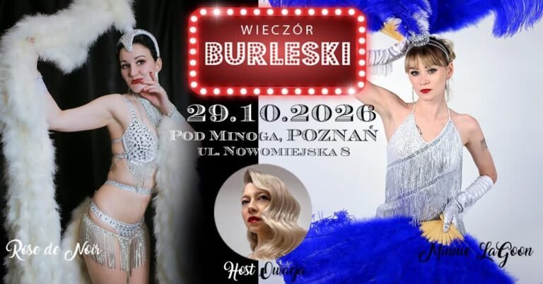 Wieczór Burleski Rose de Noir