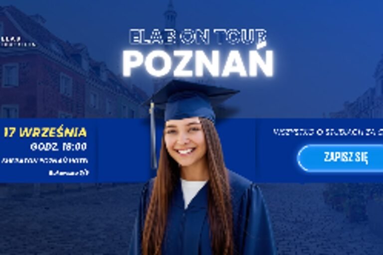 Elab on Tour Poznań - bezpłatne spotkanie o studiach za granicą