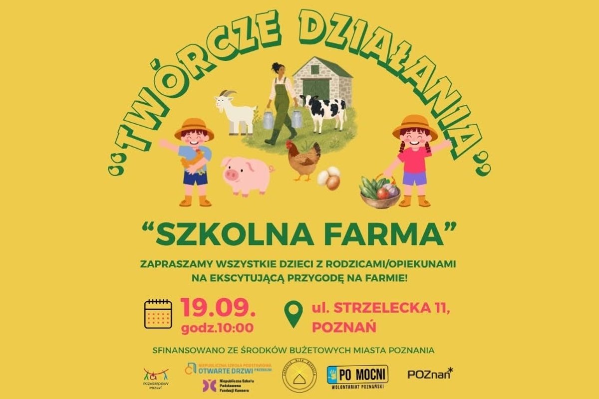 Twórcze działania – Szkolna farma