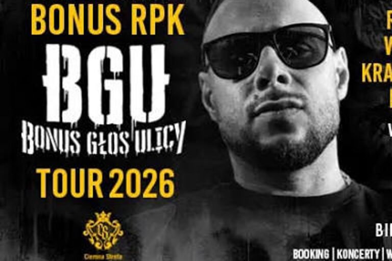 Koncert zespołu Bonus RPK - Głos Ulicy Tour 2026