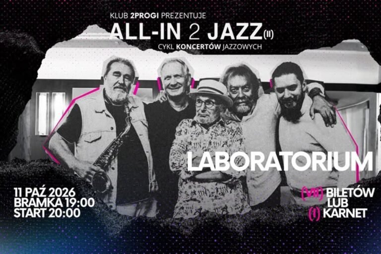 Koncert z cyklu All-in 2 Jazz - Laboratorium