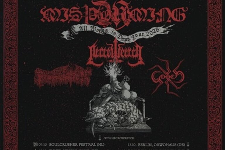 Koncert zespołów Misthyrming i Necrowretch + support: Profanation i Gorrch - All Worlds In Decay Tour 2026