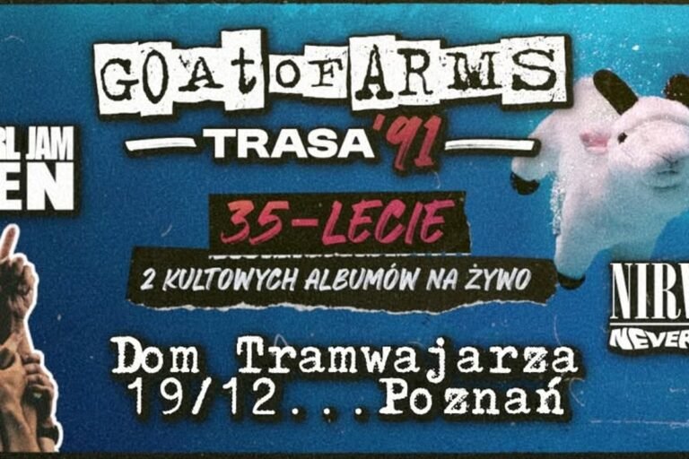 Koncert zespołu Goat of Arms - na 35-lecie albumów zespołów Nirvana i Pearl Jam