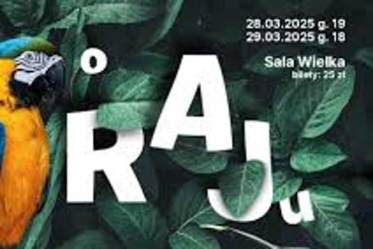 Spektakl "o Raju" - Studio Teatralne CK Zamek