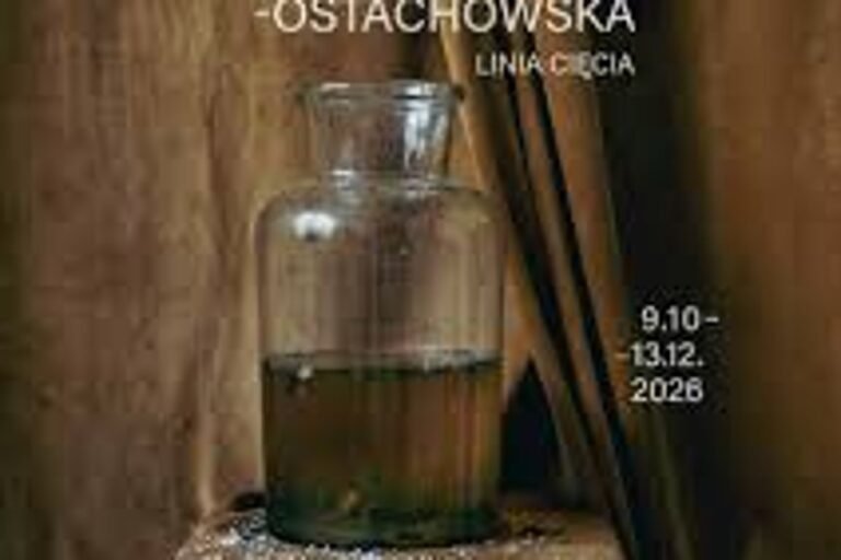 Joanna Szpak-Ostachowska LINIA CIĘCIA - wystawa Galerii Fotografii pf