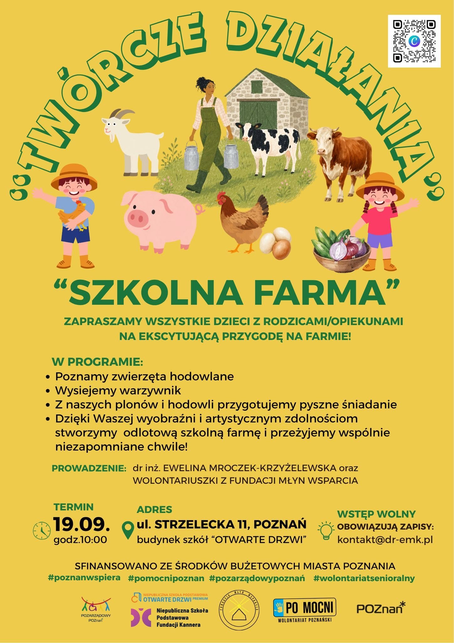 Twórcze działania Szkolna farma