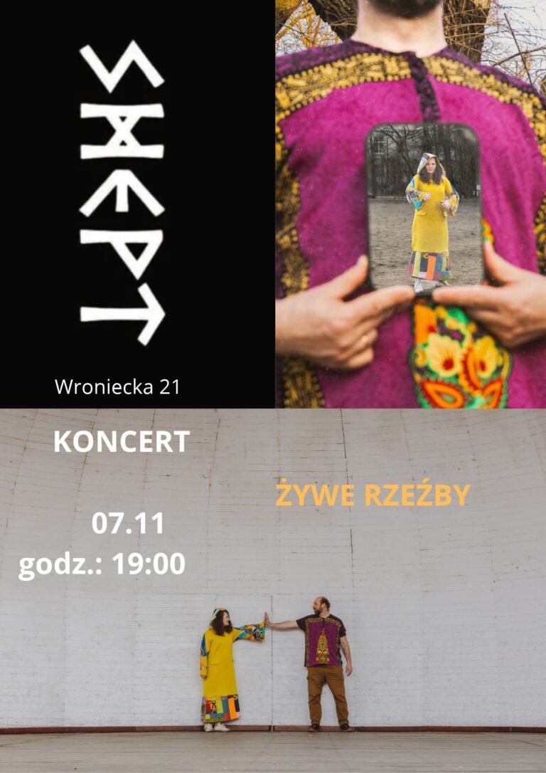 Koncert duetu Żywe Rzeźby