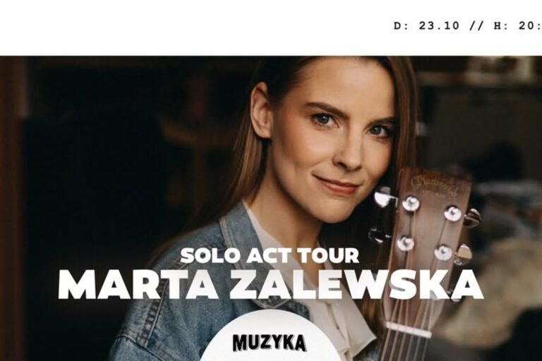 Koncert - Marta Zalewska - Proste historie Solo Act Tour