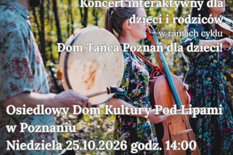 Scena Młodego Widza - ODK "Pod Lipami" - koncert "Kukaj, Kukawko: Jesienny czas" - niedziela, wstęp wolny