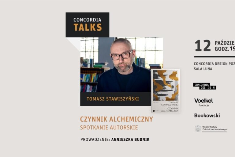 Concordia Talks: Tomasz Stawiszyński - "Czynnik alchemiczny"