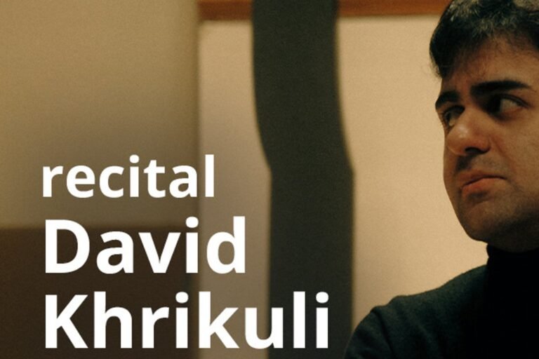 Recital fortepianowy - David Khrikuli